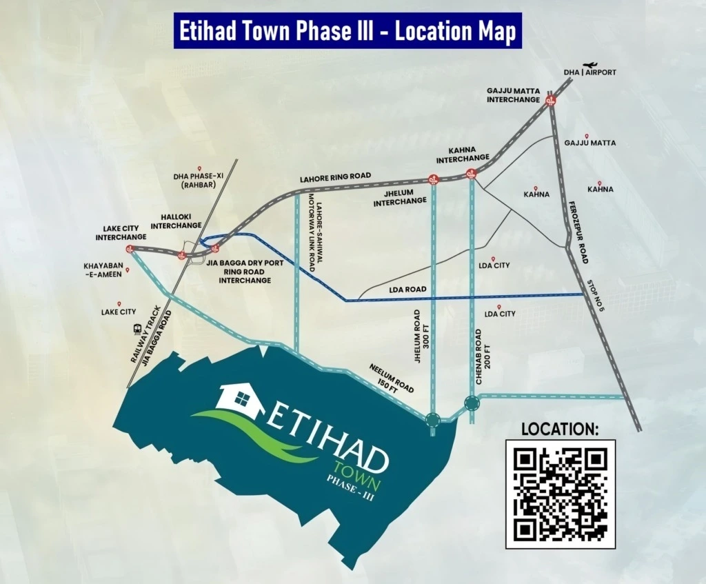 Etihad town phase 3 location